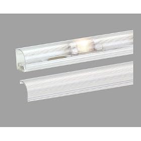 Invizilite Prismatic Lens for Wall Wash Extrusion in Clear (Pack of Four)