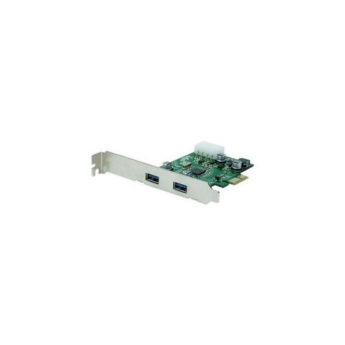 HornetTek HT-PCIEU3N 2-Port USB 3.0 PCI Express Graphics Card
