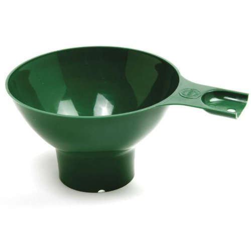 (Set of 2) Norpro 607 Extra Wide Plastic Funnel, Green