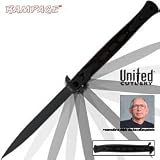 United Cutlery Rampage Stiletto Assisted Open Black