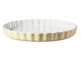 Review Emile Henry  / Emile Henry, Ceramic Flan, Tart Dish, Beige, 29cm