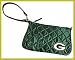 Green Bay Packers Quilted Wristlet, Green
