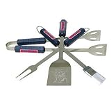 University of Mississippi Ole Miss BBQ Grill Set a
