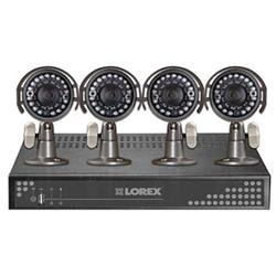 Lorex LH314501C4 Edge Surveillance DVR with 4 Indoor/Outdoor Night Vision Cameras