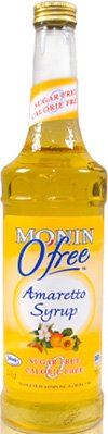Monin Sugar Free Amaretto Syrup, 750 ml by Monin