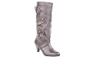 Venturini eleganza, Damen Schaftstiefel, dunkelgrau, RENO Art. 27531