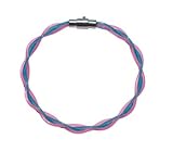 Stringlet Aqua & Pink Twist