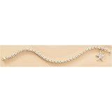 Search : Signature Diamond Accent Starfish Bracelet 18K GOLD OVER SILVER