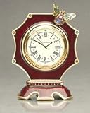 Jay Strongwater Dumont Bee Clock - Red