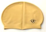 Gold Silicone Swim Cap