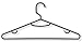 Honey-Can-Do Lightweight Recycled Plastic Hangers, 60-Pack, Black