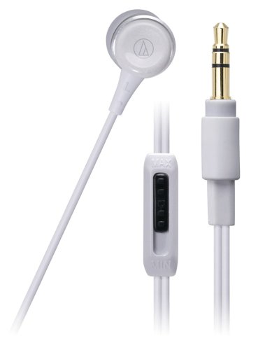 オーディオテクニカ インナーイヤーヘッドホン ATH-CK300G WH
