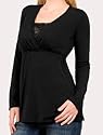 Motherhood Maternity: Long Sleeve Pull Over Nursing Top