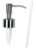 Stainless Steel Soap and Lotion Replacement Pump - One Pack