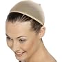 MEN LADIES FLESH COLOUR WIG CAP SECURE HAIR FANCY DRESS