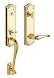 Baldwin 85337.112.LFD Bethpage Emergency Exit Dummy Handleset with Bethpage Lever, Venetian Bronze