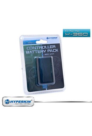 New Xbox360 Hyperkin Controller Battery Pack Black Rechargeable Battery For Xbox 360 Wireless