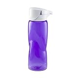 Tritan BPA Free Water Bottle - 24 oz Jelly Purple with Flip Lid
