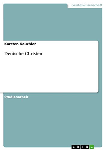 Deutsche Christen (German Edition)