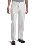 Perry Ellis  Men's Linen Herringbone Pant