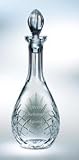 DURHAM CRYSTAL WINE DECANTER - DURHAM 24% CRYSTAL 38 OZ.WINE DECANTER - decanter