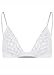 Wink Gal Women's Sexy Lingerie Thin Band Bralette Full Lace Bra Top