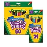Crayola Colored Pencils-24/Pkg Long