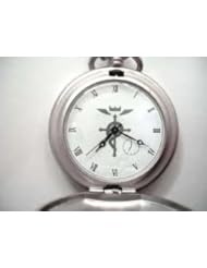 Full Metal Alchemist (FMA) Ed Elric / Brotherhood Pocket Watch in display tin *LONG LASTING* includes battery & 2 extra 1.5V alkaline replacements (3 TOTAL BATTERIES)