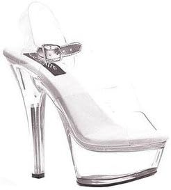 Women's Brook 601 Sandal Color: Clear, Size: 10