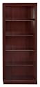 Bush Furniture Saratoga Executive Bookcase, Harvest Cherry