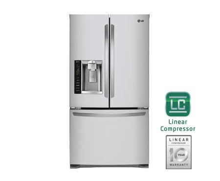 Lg Lfx25974 25 Cu Ft French Door Refrigerator With Pull Out
