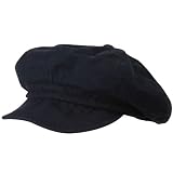 Canvas Newsboy Cap / Navy W15S68E