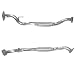 Produkt-Bild: AUSPUFF ROHR NISSAN ALMERA TINO 1.8 5/2000-