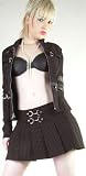 Gangsta Pranksta Pleated Mini