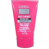 LOREAL Natures Therapy Heat Control Leave in Protection Cream Protects Against Heat Damage Generated by Styling Appliances 4oz/118ml