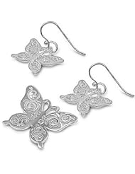 Sterling Silver Sets - Butterfly