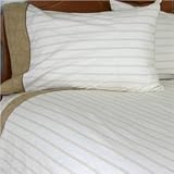 Nautica Harrison 4 Pc Full Sheet Set Brown White Stripe