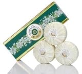 Roger & Gallet Gardenia Box of Three Soaps 3.5 oz ea bar