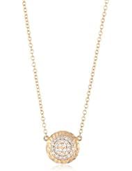 Phillips Frankel "Affair" Rose Gold Diamond Hammered Necklace