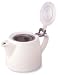 Stump Teapot with Infuser White 309 WHV