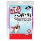 Simple Solution Washable Cover-Ups, Small, Pink/Purple (Pack of 2)