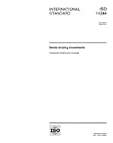 ISO 11244:1998, Dental brazing investments