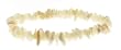 Single Strand Stretch Chip Bracelet - White Sea Shell Single Strand Stretch Chip Bracelet - White Sea Shell