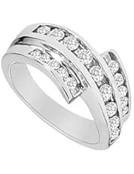 Diamond Ring 14K White Gold - 0.50 CT Diamonds