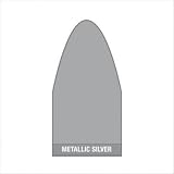49 Light Use Pad and Cover in Metallic Silver by Polder