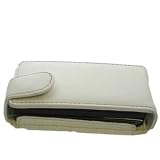 i-nique Executive soft Napa leather case for Samsung YP-K5 - WHITE