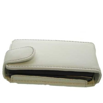 i-nique Executive soft Napa leather case for Samsung YP-K5 - WHITE