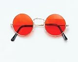 ORANGE HIPPY GLASSES JOHN LENNON SUNGLASSES