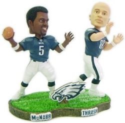 Philadelphia Eagles Donovan McNabb & James Thrash Dual Bobblehead