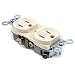 Tools & Hardware : Light Almond Duplex Receptacle